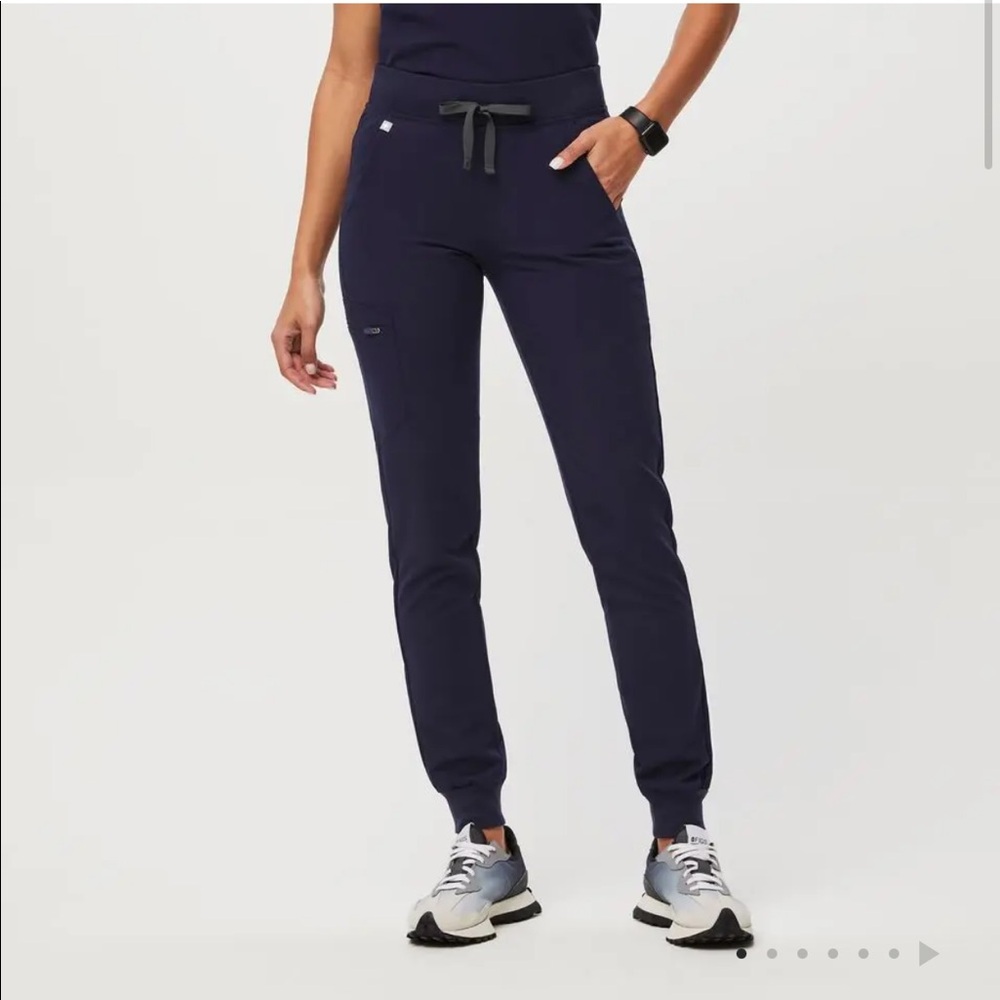Small Figs navy blue Zamora Jogger bottoms
